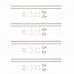 AMG HOME COLLECTIONS Adjustable Drapery Rods Set, 42-120 inch Metal Curtain Rods with Round Cage, Accessories (4 Pack) - R049L904 